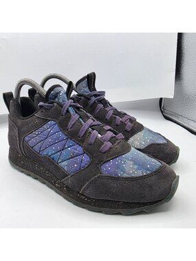 Merrell Alpine Night Sky Womens Size 7 Black Blue Trail Running Shoes Walking